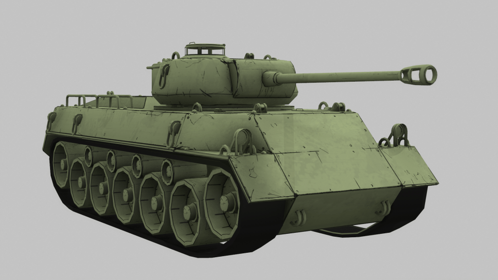 Early Tank 3D